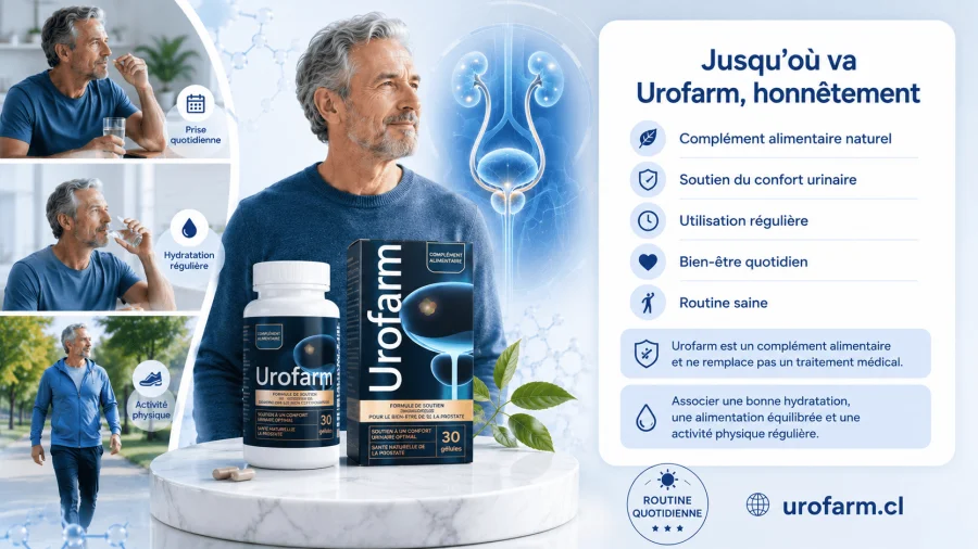 Urofarm — ce que l'on peut attendre de la cure de gélules