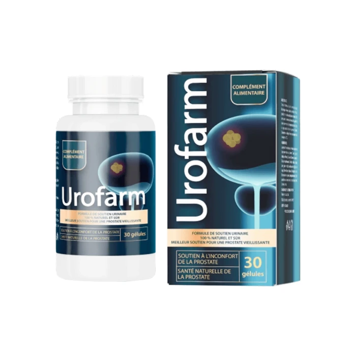 Urofarm gélules de soutien urinaire et confort de la prostate en Côte d'Ivoire